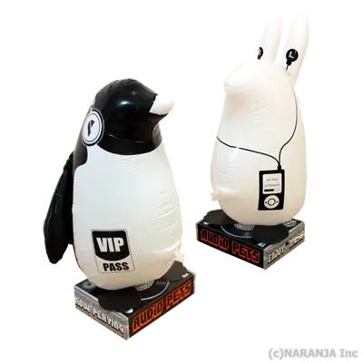 数量限定 オーディオペット ペンギン ＆ ウサギ