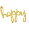 (画像)スクリプト フレーズ ハッピー ゴールド