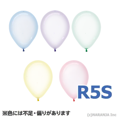 センペルテックス ラウンド 5インチ クリスタルパステル アソート