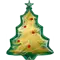 (画像)クリスマス ツリー ブラッシュト ゴールド