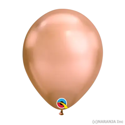 クオラテックス ラウンド 11インチ クロームカラー 単色 ローズゴールド