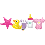 クオラテックス ガーランドバルーン ベイビー ガール ガーランド