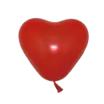 ハート風船 6インチ レッド