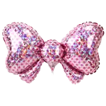 リボン シェイプ 14インチ ピンク