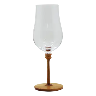 MOKU glass ウイスキー グラス 218ml (信州木材ステム)