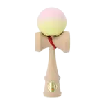 けん玉「大空 マット」 ツートン ピンク/黄