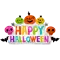 (画像)カラフル アンド スプーキー ハロウィン マーキー