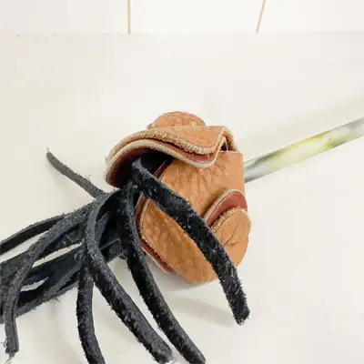 《クリアランスセール》販売終了品・使用済 クリスタルスティックス スーパーフライト本体のみ ライトブラウンベル イエロー/ブラック