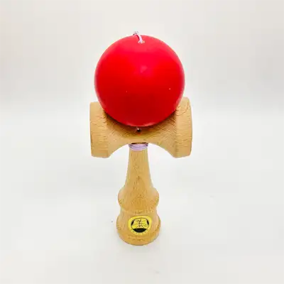 《新春お年球セール2024》販売終了品・使用済 けん玉「新富士」 レッド