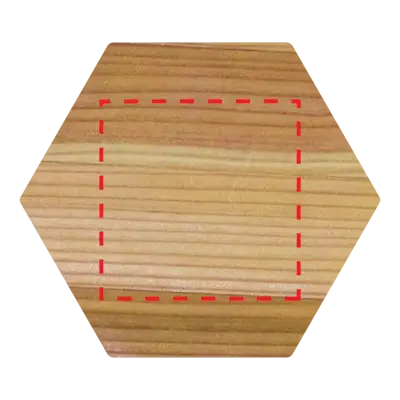 木製 スライスコースター (国産杉材使用) 名入れサービス付