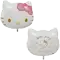 (画像)キティ シェイプ ガーリー フラワー