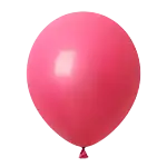 リオテックス ラウンド 12インチ スタンダードカラー フラミンゴレッド