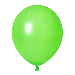 リオテックス ラウンド 12インチ スタンダードカラー ライムグリーン