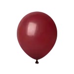 リオテックス ラウンド 5インチ レトロカラー バーガンディ