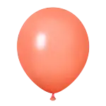 リオテックス ラウンド 12インチ スタンダードカラー コーラル