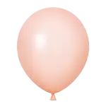 リオテックス ラウンド 12インチ スタンダードカラー ピーチ