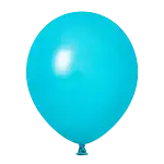 リオテックス ラウンド 12インチ スタンダードカラー ターコイズ