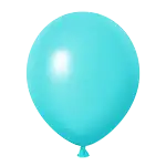 リオテックス ラウンド 12インチ スタンダードカラー カリビアンブルー