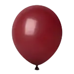 リオテックス ラウンド 12インチ レトロカラー バーガンディ