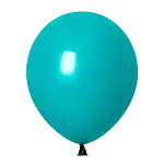 リオテックス ラウンド 12インチ クリスタルカラー ティールブルー