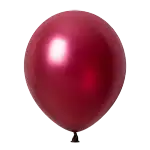 リオテックス ラウンド 12インチ メタリックカラー バーガンディ