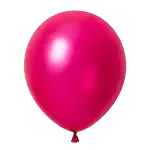 リオテックス ラウンド 12インチ メタリックカラー フューシャ