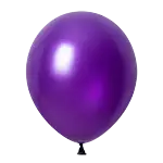 リオテックス ラウンド 12インチ メタリックカラー パープル