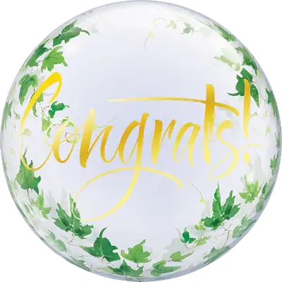 バブルバルーン アイビー コングラッツ