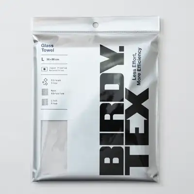 BIRDY.TEX グラスタオル Mサイズ (36cmx60cm)