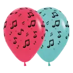 センペルテックス ラウンド 12インチ ミュージック 2色アソート