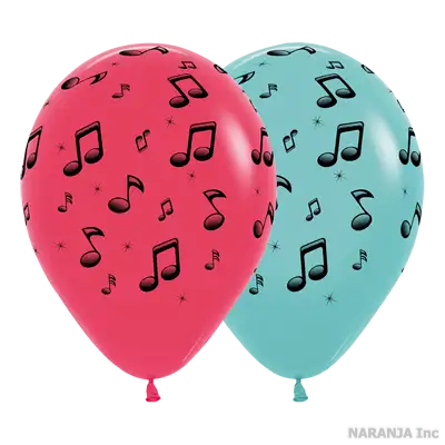 センペルテックス ラウンド 12インチ ミュージック 2色アソート