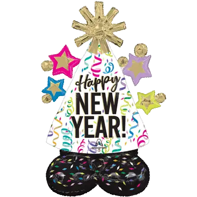 エアルーンズ サテン ニューイヤー コンフェティ チアー