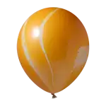 リオテックス ラウンド 12インチ マーブルカラー イエロー