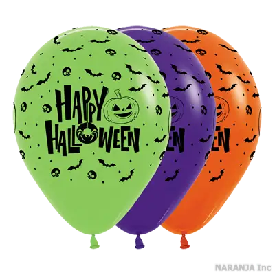 センペルテックス ラウンド 12インチ ハッピーハロウィン ナイト ファッションアソート