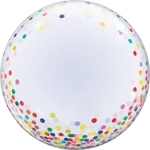 デコバブル カラフル コンフェッティ ドッツ