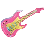 ピンク エレクトリック ギター