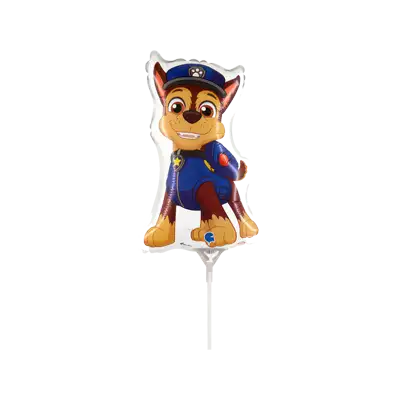 パウパトロール チェイス ホワイト ミニシェイプ