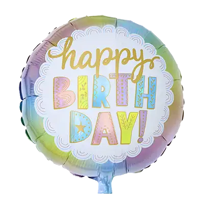 オパール バースデー 18インチ