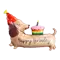 (画像)ハッピーバースデー ダックスフント