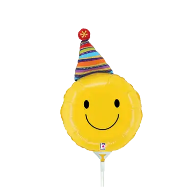 パーティーハット スマイリーフェイス ミニシェイプ