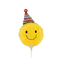 (画像)パーティーハット スマイリーフェイス ミニシェイプ