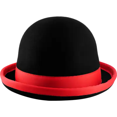 ジャグリング マニピュレータ ボーラー ハット レッド サイズ56cm 56cm