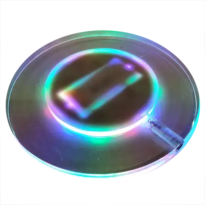 アクリル 充電式LEDコースター