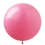 センペルテックス ラウンド 24インチ ファッションカラー ローズ