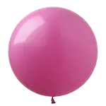 センペルテックス ラウンド 24インチ ファッションカラー フューシャ