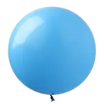 センペルテックス ラウンド 24インチ ファッションカラー ブルー