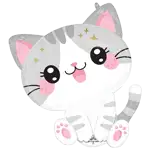 カワイイ キティ グレー