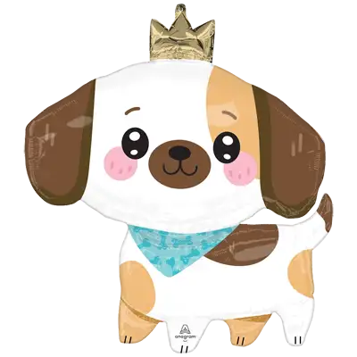 カワイイ パピー ブラウン＆ホワイト