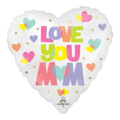 サテン プレイフル ブライツ ラブ ユー マム 17インチ