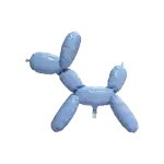 バルーンドッグ 13インチ パステルブルー